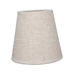 Hand Crafted Jute Cloth Lamp Cover Barrel Fabric Lampshade for Floor Light Candlestick Lamps Desk Lamps Table Lamps Decorative