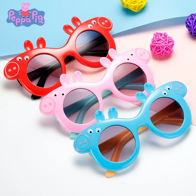 Hasbro Świnka Peppa Dziecięce okulary przeciwsłoneczne Postać z kreskówki George Dziecięce okulary przeciwsłoneczne Okulary anty-UV Rekwizyty