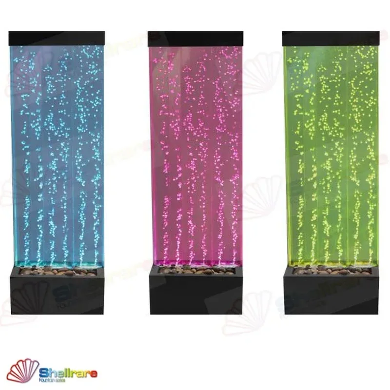 custom.Bubble Wall Panel Acrylic Feature  Room Divider RGB LED Bubble Wall