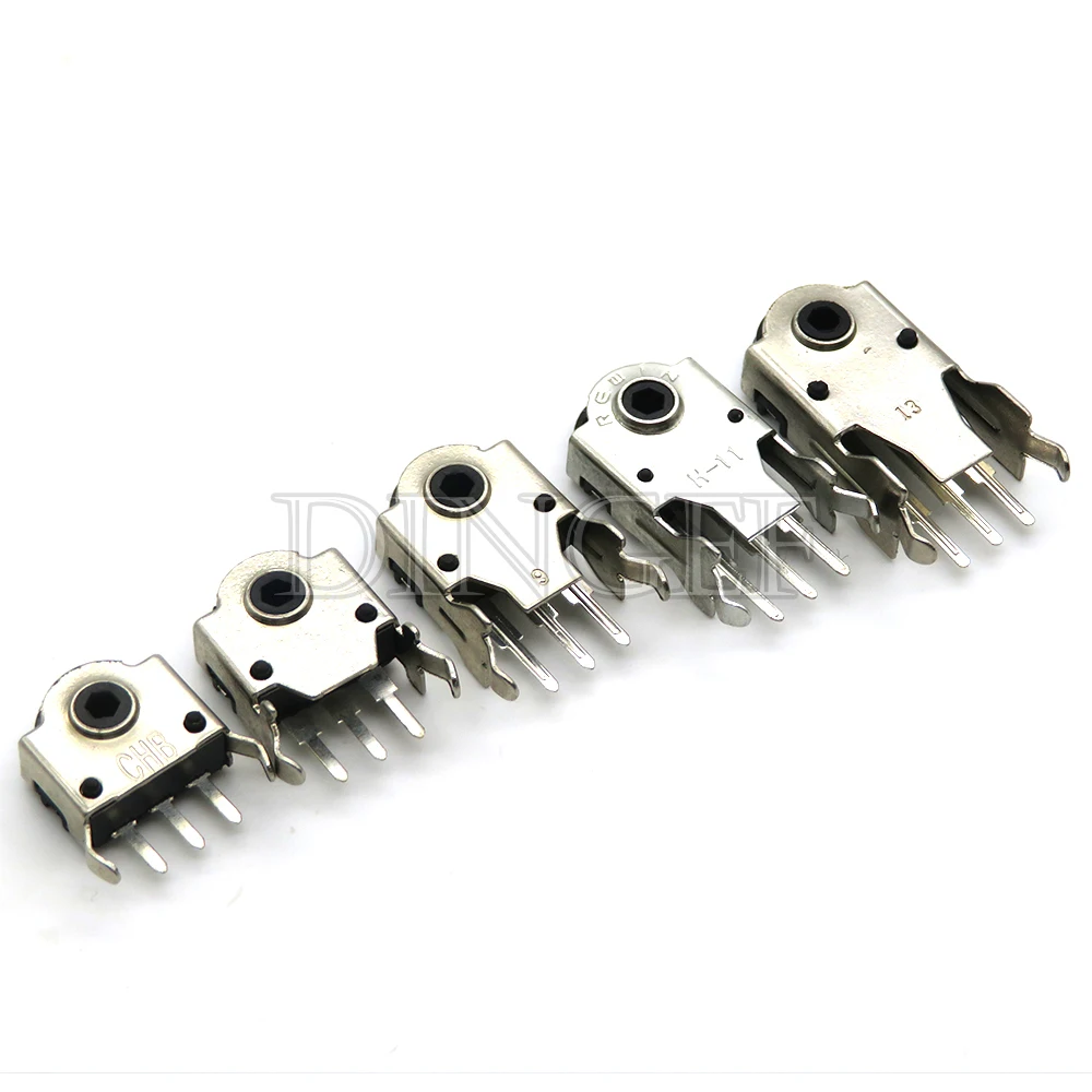 5PCS/lot Mouse Encoder 5mm 7MM 9MM 11Mm 13Mm Rolling Switch Roller Encoder 5H 7H 9H 11H 13H Mouse Navigation Mouse Connector