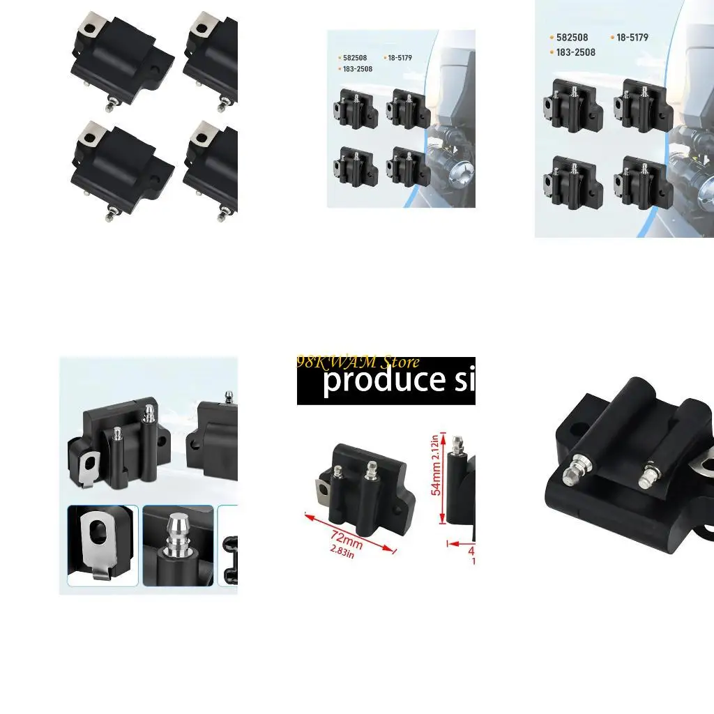 Replacement Assembly Set for Outboard Engine 4 Piece Marine Use 68UF