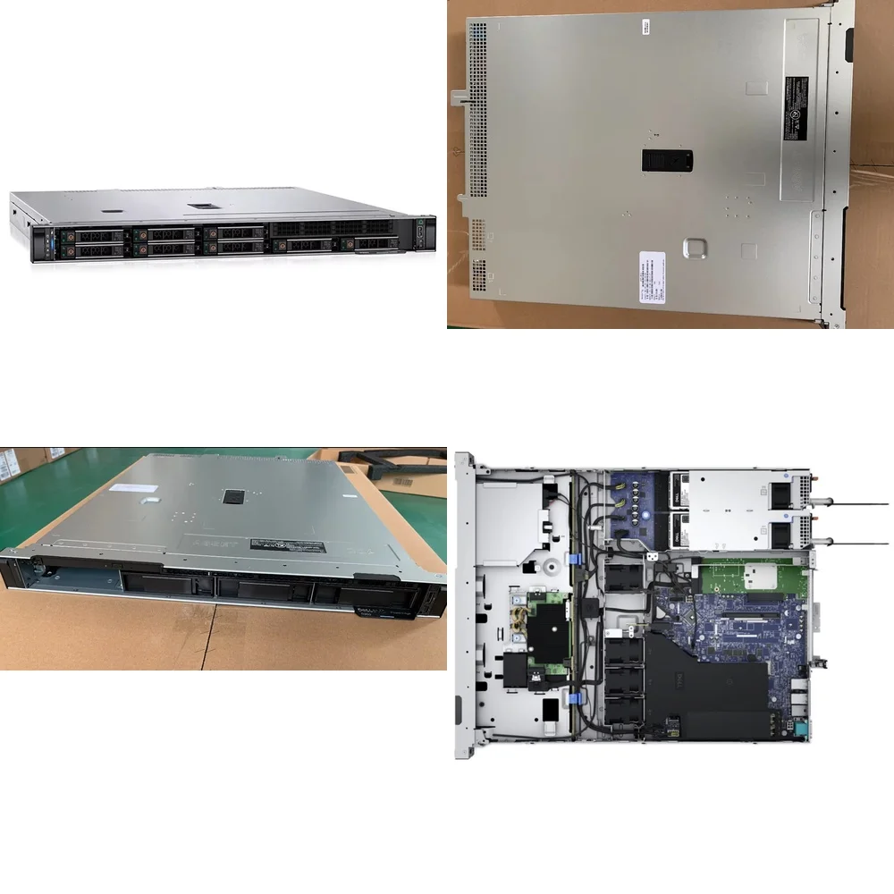 PowerEdge R350 E-2378 16GB RAM 1TB HDD 1U Rack Server for Dell for Data Center for Cloud Computing for Virtualization for