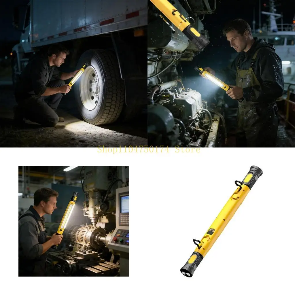 Rechargeable Lighting Tool Featuring 3000 Lumen Brightness for Workshop and Camping top sale
