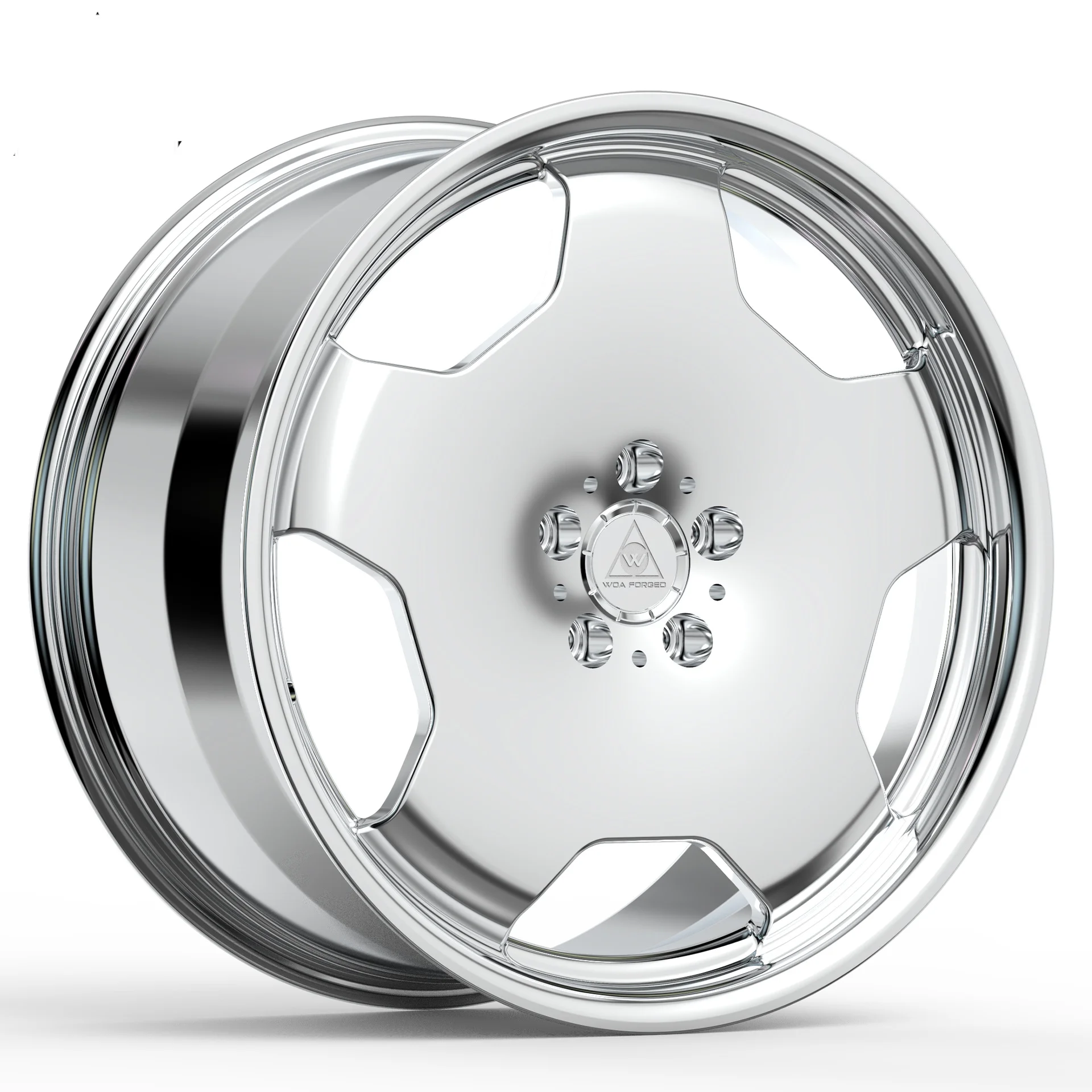 

Customized 19-23 Inch Polished Chrome Forged Aluminium Alloy Wheel Hub Luxury Style Customized Rim for Mercedes Benz Maybach New