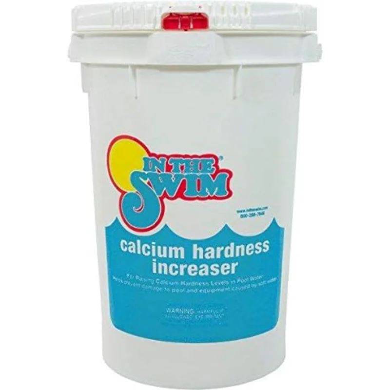 In The Swim Calcium Hardness Increaser for Swimming Pools - Fast-Acting, Scale Prevention - 94% Calcium Chloride - 45 Pounds