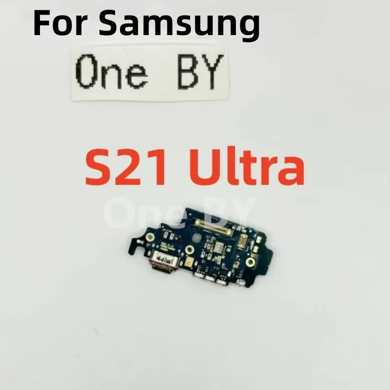 

For Samsung Galaxy Galaxy S21 Ultra S21U G991U G996U G998U USB Charging Port Connector, Microphone Board Cable