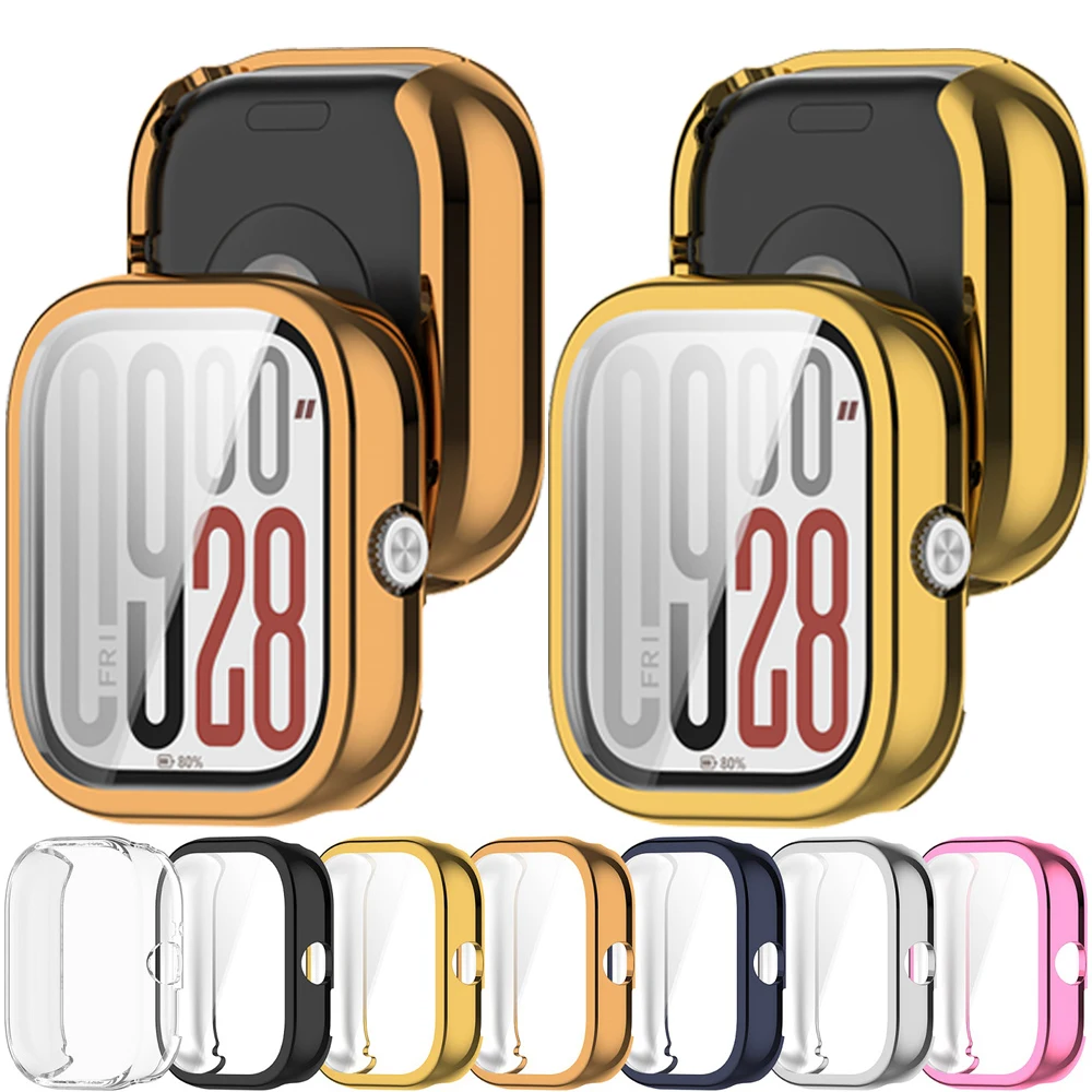 Full Protective Case Cover For Redmi Watch 5 Smartwatch Screen Protector Case Replacement Frame TPU Soft Shell Accessories