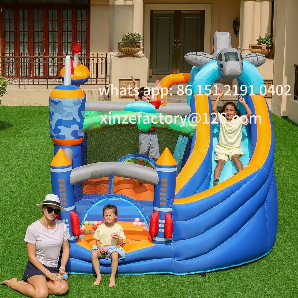 

Customizable Inflatable Castle Jumping Bed Small
