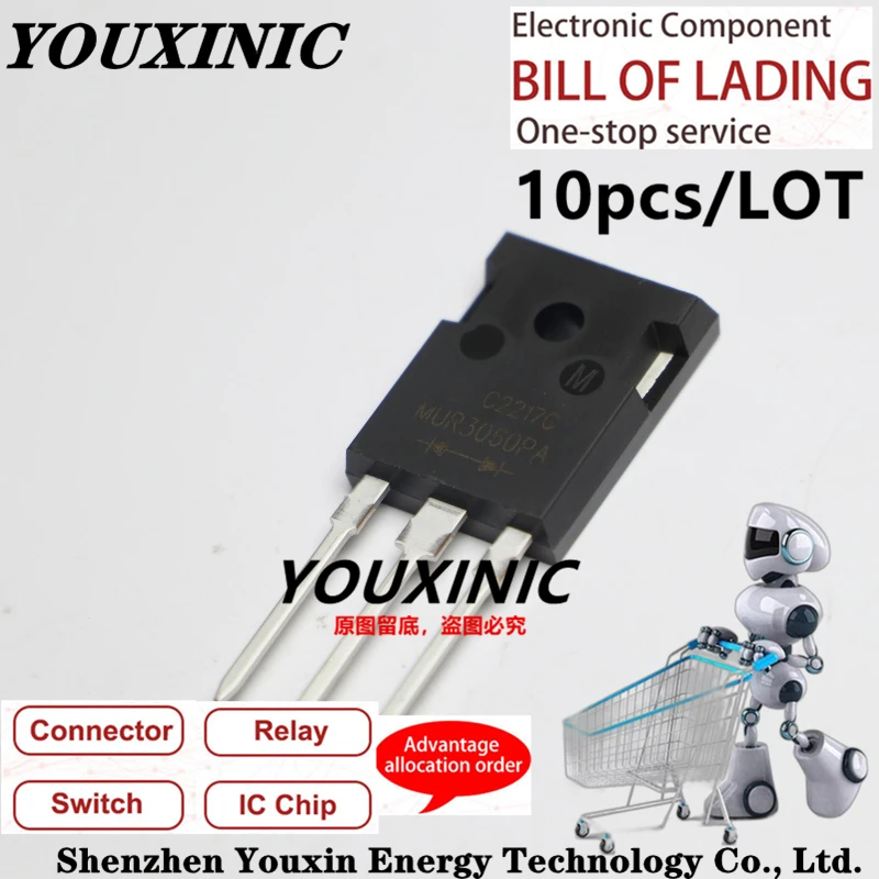 YOUXINIC  100% new original  MUR3060PA  MUR3060  TO-247 Ultra Fast Recovery Diode 30A 600V