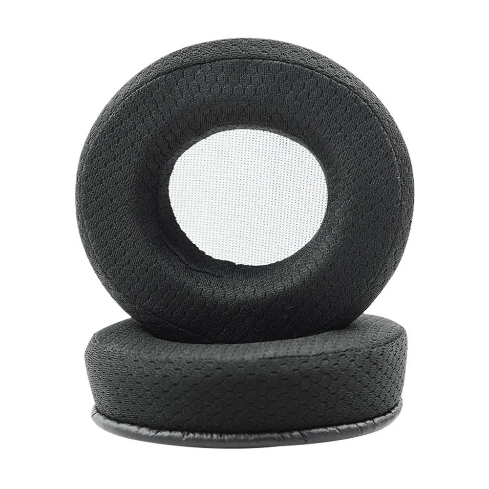 1 par de almohadillas de malla de espuma viscoelástica izquierda + derecha para auriculares Plantronics RIG 400