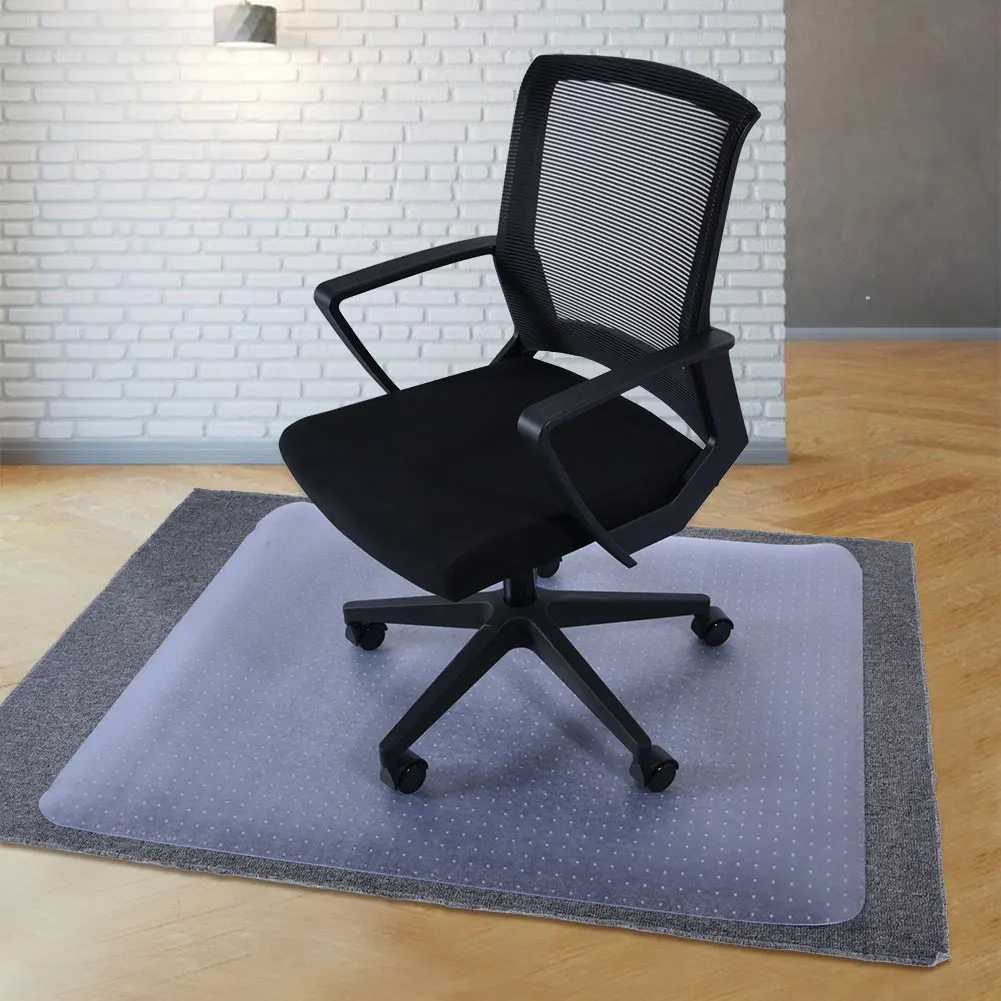 Chair Mat Chair Transparent Mat Rectangular Chair Mat for Carpet Transparent Floor Protector Cover Studded Bottom Home