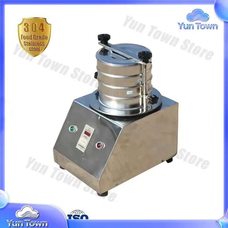 Stainless Steel Lab Sieve Shaker for Powder Analysis 200mm 300mm 400mm Standard Test Sieving Machine for Laboratory Testing