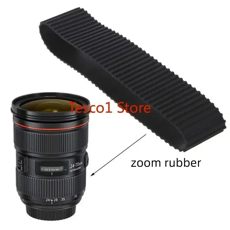 Новый объектив камеры с зумом и фокусировкой, резиновое кольцо, запасная часть для Canon EF 24-70 мм f/2,8L USM 24-70 мм 2,8 л, ремонт