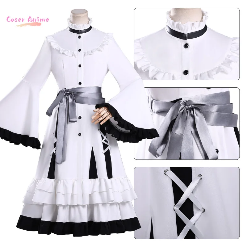 

Game Magical Girl Witch Trial Hikami Meruru Cosplay Costume Uniform Halloween Carnival Party Christmas Play Role Clothes