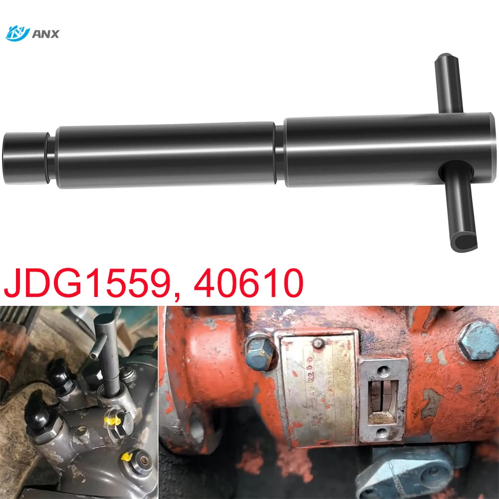 1Pc JDG1559 Timing PIN for John Deere Stanadyne Injection Pump Timing Tool Alternative 40610/JDG1559 Engines Tool Steel Black