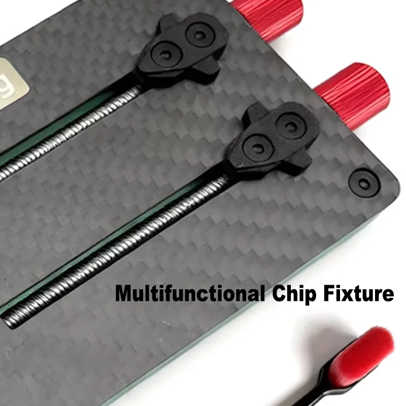 

YCS Mr.Yang Multifunctional Chip Fixture Clamps Firmly on Mobile Phones Motherboard HDD IC High Temperature Resistance tools Set