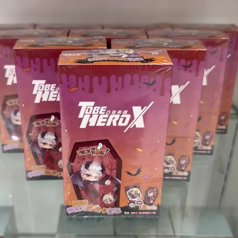

Подлинная для Be Hero X Convex Hero, аниме-серия, слепая коробка, коллекция акриловых украшений, значок, анимация, ритм, замораживание, рамка, карты
