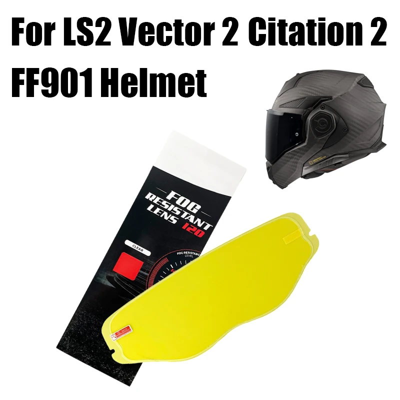 FF901 Anti Fog Film For LS2 Advant X Carbon Fiber Helmets  Windshield Anti-fog Sticker Accessories