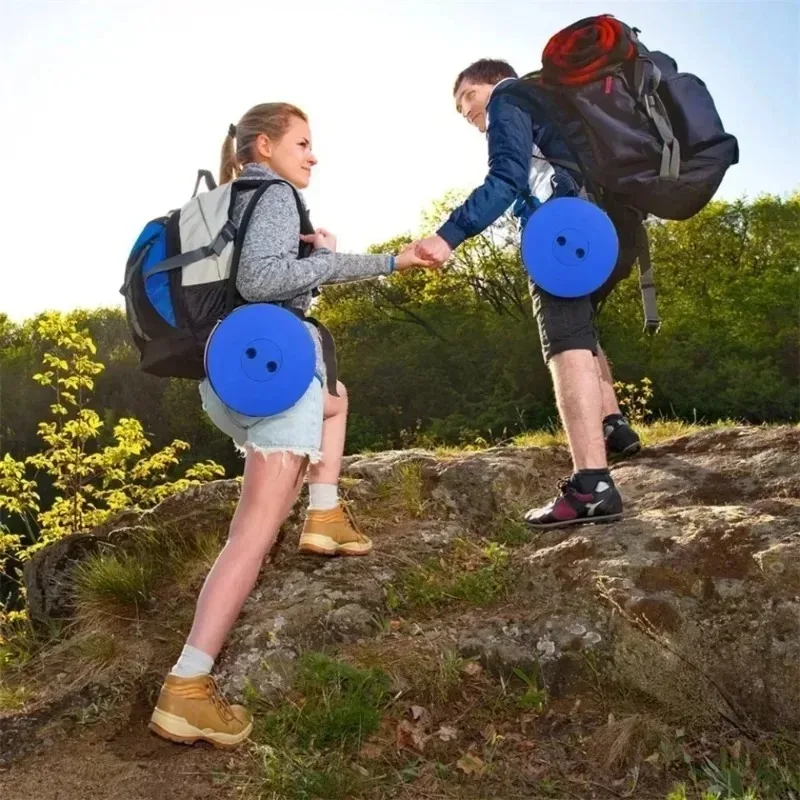 Folding Stool Outdoor Portable Travel Adjustable Retractable Stool Retractable Seat Train Household Plastic Bench