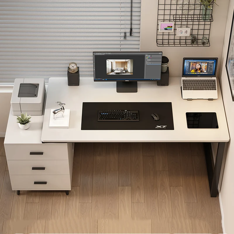 Multifunctional Study Computer Desk Organizer Office Drawer Seating Desk Auxiliary Tables Escritorios Gamer Furniture Home