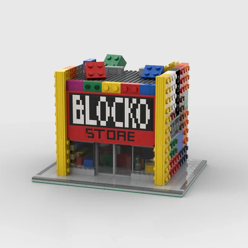 Moc 빌딩 벽돌 스프링 필드 건축 스트리트 뷰 컬렉션 인기 영화 모델 기술 블록 DIY 조립 장난감 선물