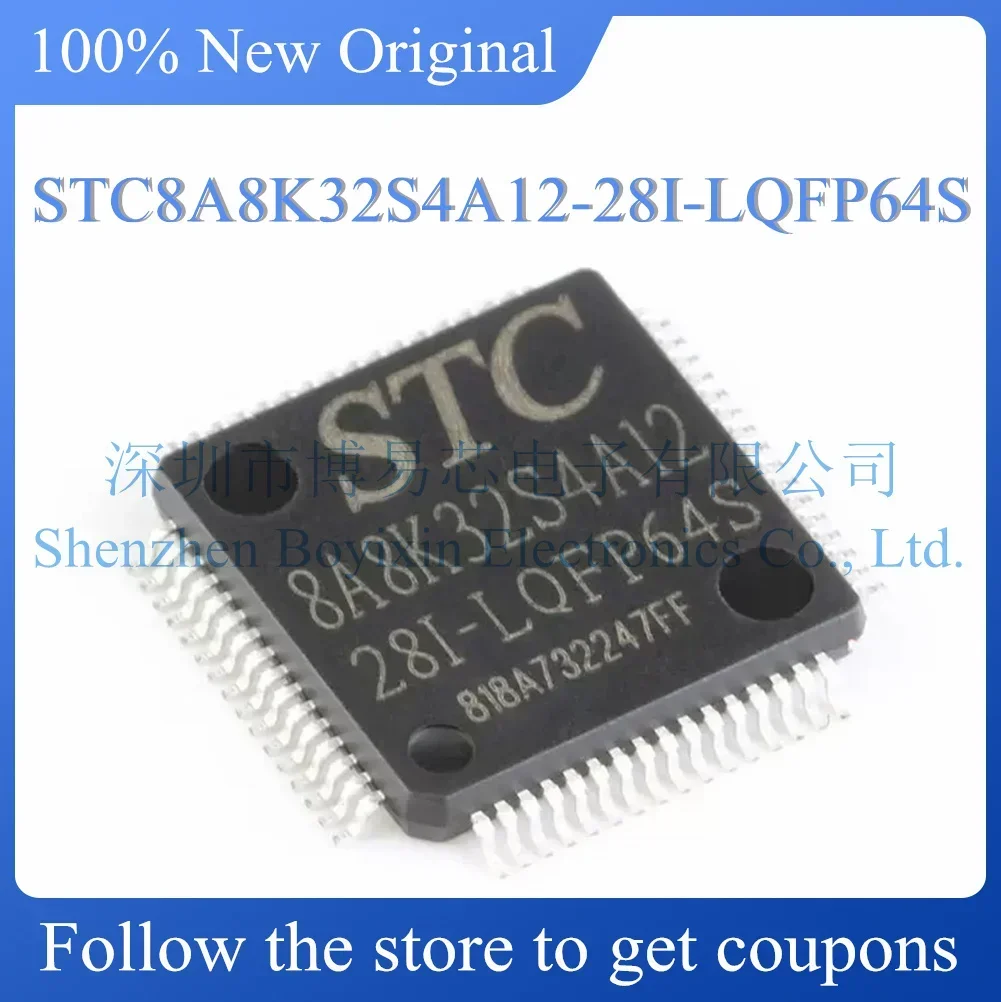 

NEW STC8A8K32S4A12-28I-LQFP64S Original Product LQFP-64