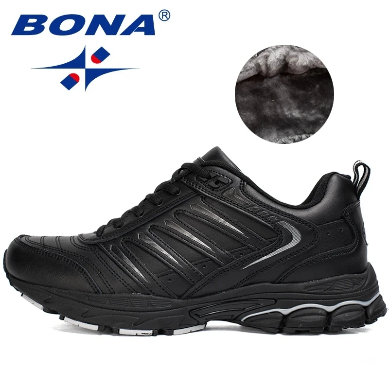 

BONA New Classics Style Men Running Shoes Outdoor Walking Jogging Sneakers Lace Up Athletic Shoes Comfortable Sport Shoes Men