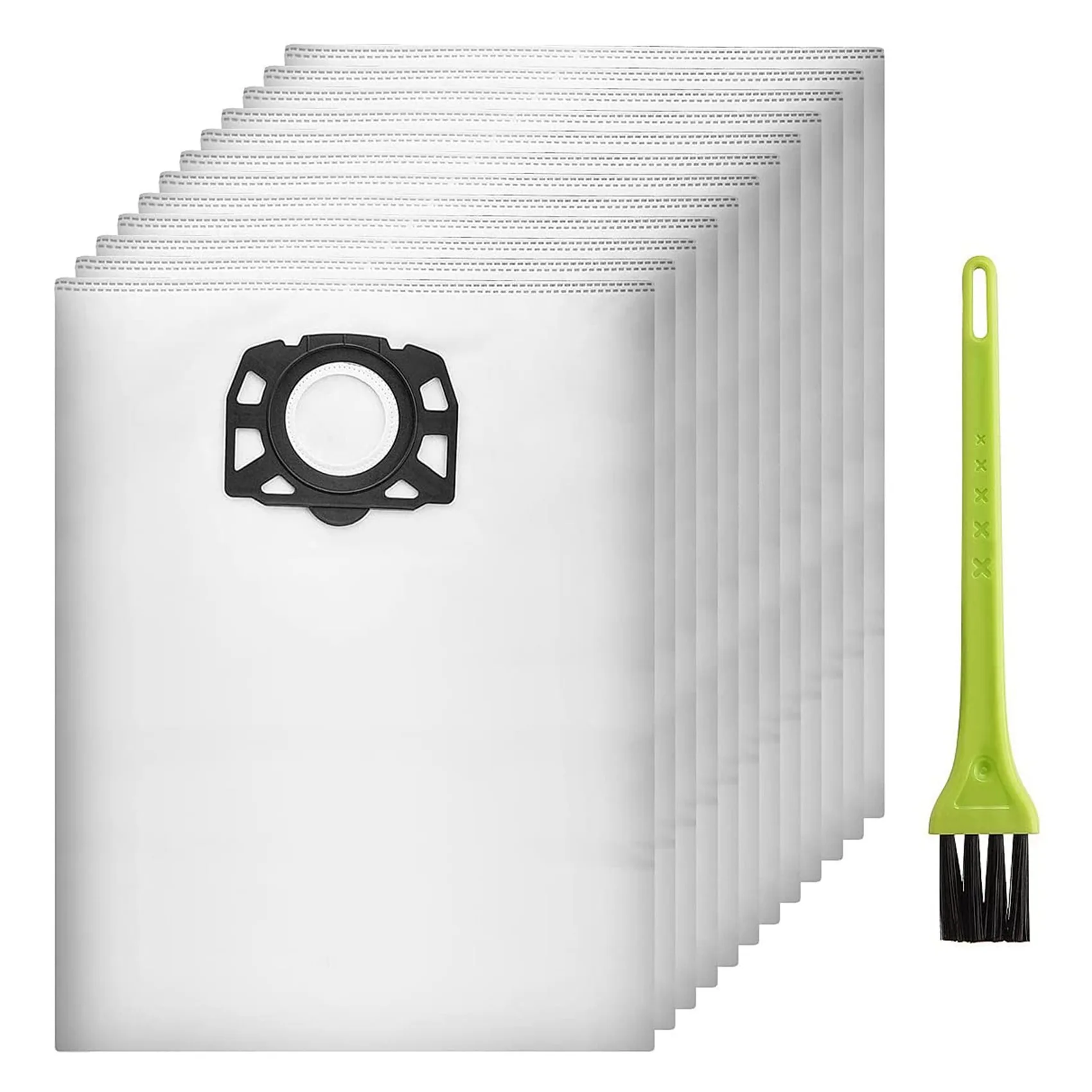 ケルヒャー掃除機の交換用フィルターバッグ,ほこり保護,フリース,wd4,wd5,wd6,mv4,mv5,mv6,12パック