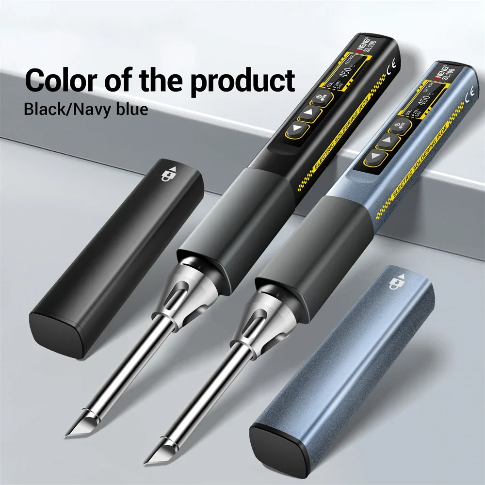 SL108 T12 سبيكة لحام محطة إعادة العمل المحمولة لحام PD QC 100 واط-400 واط محطة لحام كوتين T12 تلميح سلسلة أدوات لحام عدة