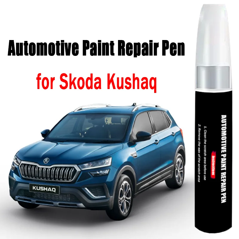 

Automotive Paint Repair Pen for Skoda Kushaq Touch-Up Pen Paint Scratch Remover Car Paint Care Accessories