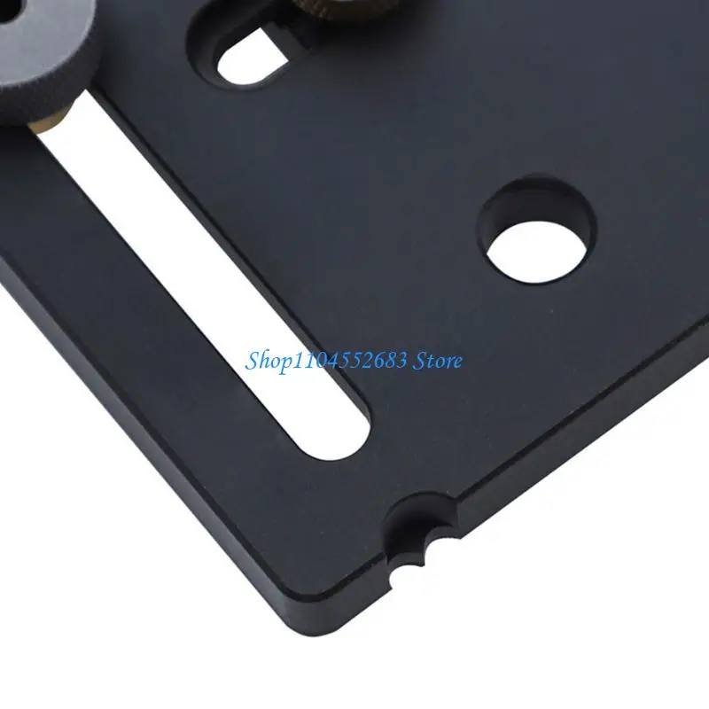

Y6GD Cabinet Hardware Jig Tool Drilling Dowelling Guide Door Handle Positioner