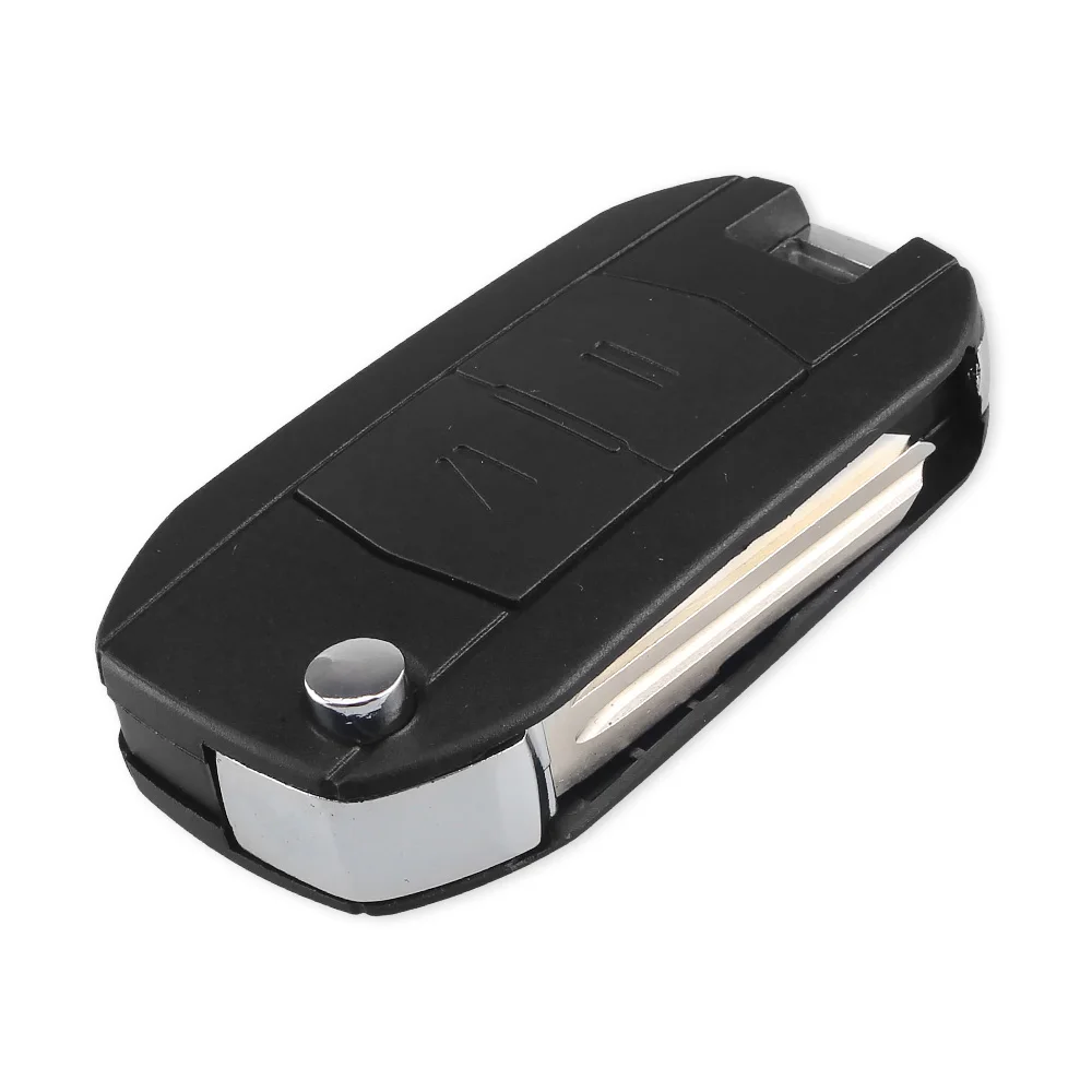 KEYYOU Car Flip Folding Key Shell For Vauxhall For Opel Corsa D C Combo Tigra Meriva Agila 2 Buttons Remote Key Case Cover Fob