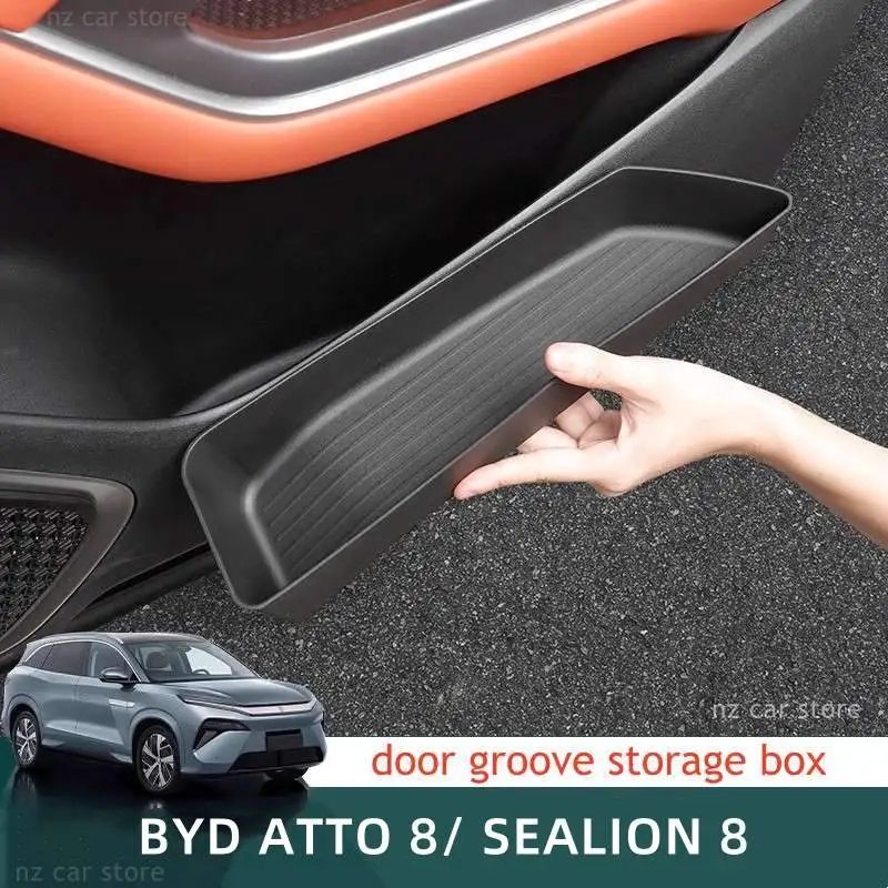 

For BYD ATTO 8 SEALION 8 2025 2026 Car Door Gate Slot Storage Box Interior Accessories
