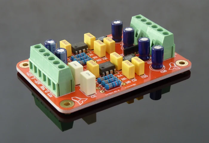Imagem -04 - Desequilibrado para Placa Equilibrada Rca Sinal para Xlr Sinal Entrada Desequilibrada Auido Saída Balanceada Estéreo de Dois Canais Ssm2142