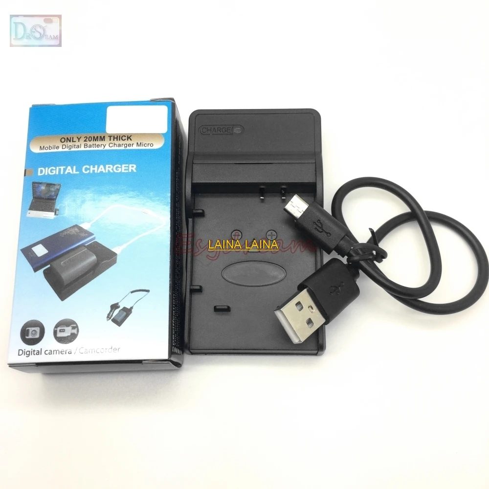 USB-зарядное устройство для аккумуляторов Nikon EN-EL3E EN-EL3, цифровых камер D90 D300S D300 D700 D200 D80 D70S D50, замена MH-18a MH18a