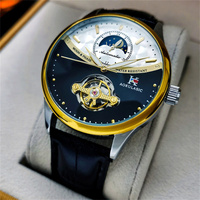 AOKULASIC Men Wristwatch Automatic Mechanical Military Sport Original Male Clock Top Brand Luxury Skeleton Hollow Watch Gift 529