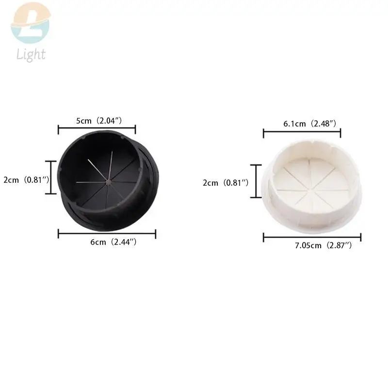 1Pc Flexible Silicone Cable Hole Cover Desk Cord Grommet Rubber Grommets