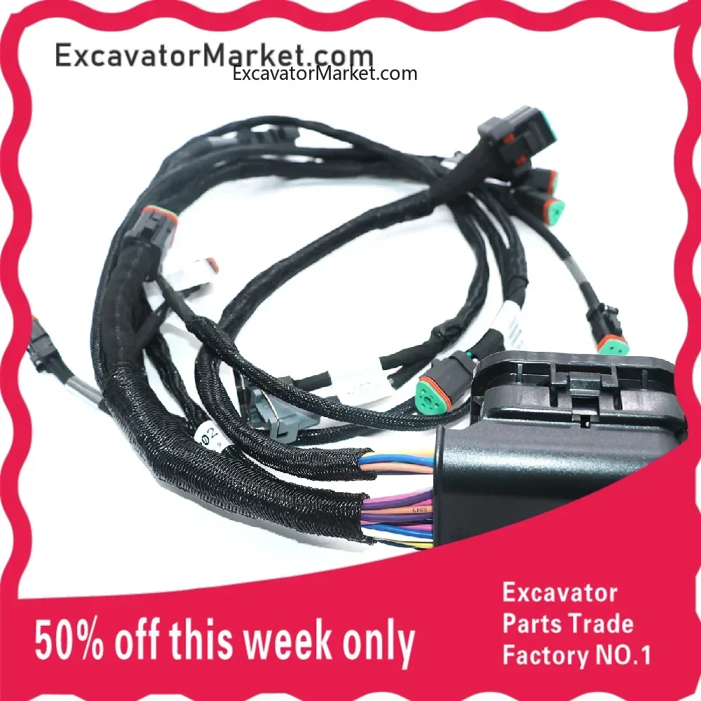 

Быстрая доставка экскаватора жгут проводов двигателя 235-8202 для двигателя CAT E330D C9