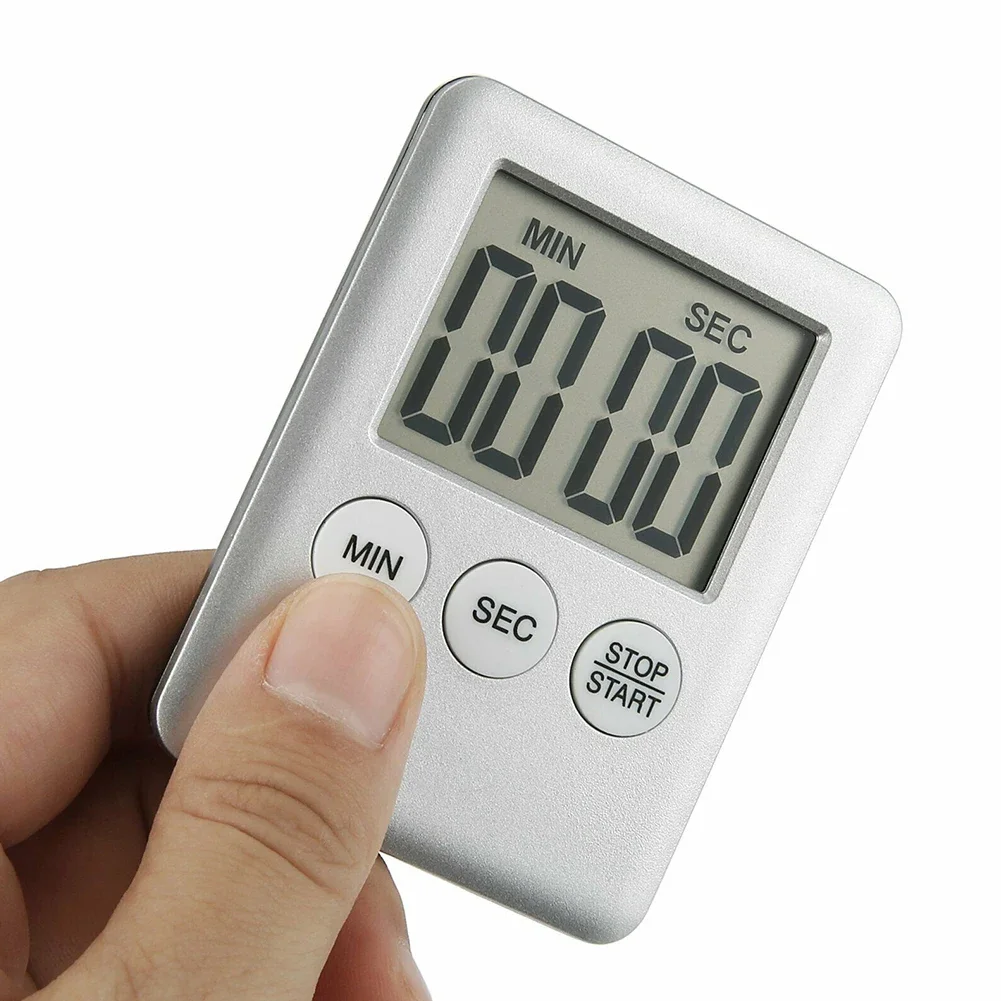 Countdown Cooking Timer Accessories Clock Digital Screen Kitchen Living Room Magnetic Multifunctional Office New