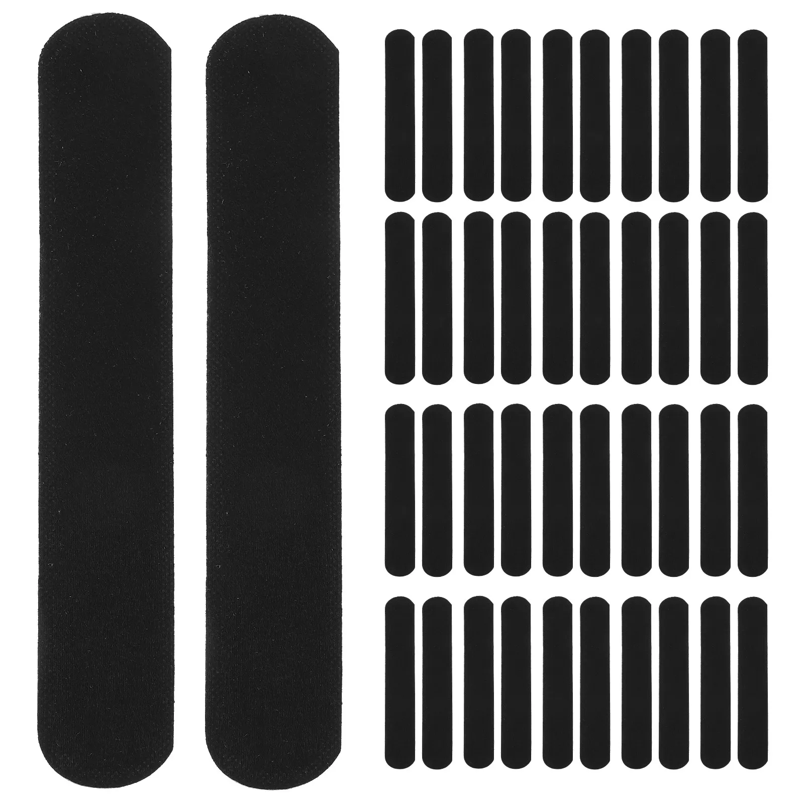50Pcs Military Training Hat Sweat Pads Breathable Absorbent Sweating Liners Collar Protector Sweat Absorption Strips