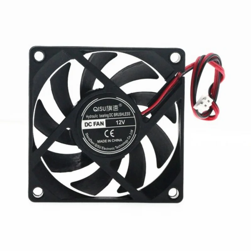 

L Корпуса процессора Бесшумный охлаждающий вентилятор QS7015 70*70*15 мм 12 В 0,12 А