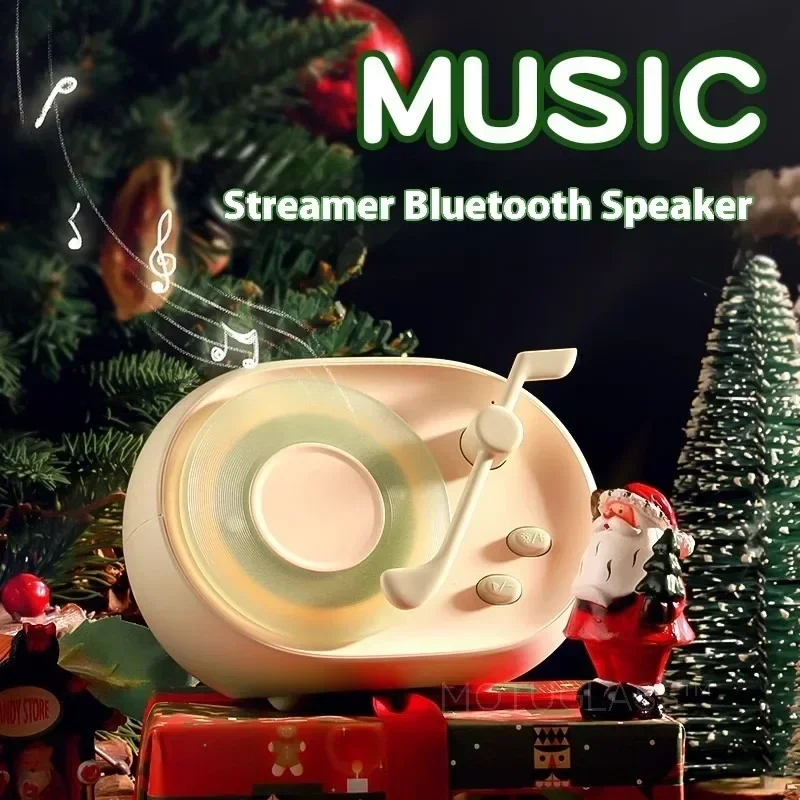 

Wireless LED Bluetooth Speaker for Ambient Lights Christmas Gift Party Office Meeting New Year Celebration