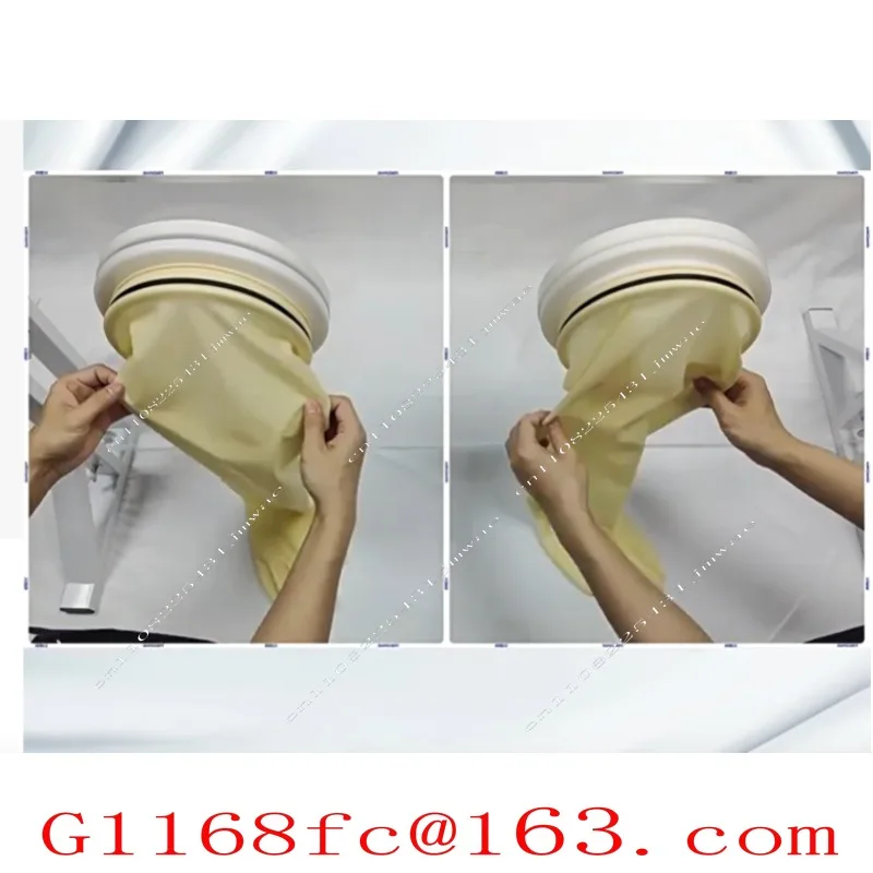 Acid Alkali Corrosion Resistant Factory Chemical Glove Box Gloves Vacuum Operation Anaerobic Box Long Arm Latex Gloves