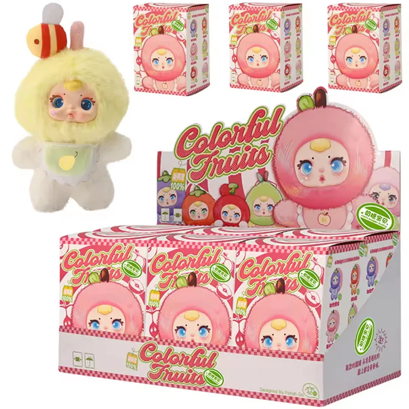 Nommi V3 Ersatz 2025MM Candy Fruchtiges Plüschtier Blind Box Kreative Niedliche Desktop-Dekoration Trendiges Vinyl-Gesicht zum Sammeln