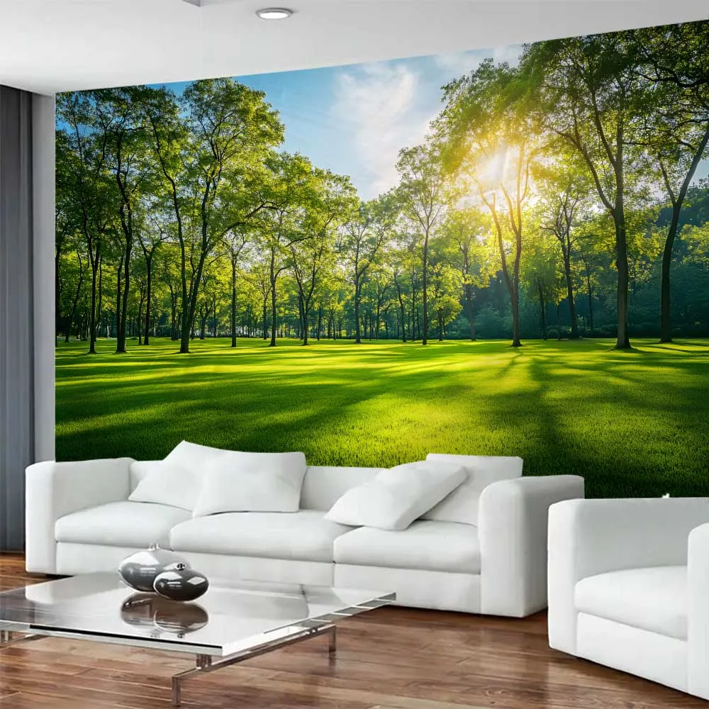 

Natural Landscape Tapestry Multi Size Series, Forest Wall Hanging Paintings, Living Room Home Decoration Background Cloth