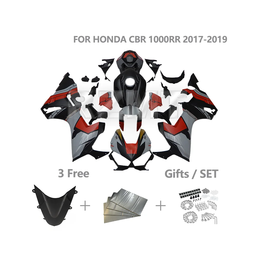 

Motorcycle Fairing Kit FOR HONDA CBR1000RR SP 2017-2019 CBR 1000RR ABS Customized Fairings Kit Plastic Body Parts H1017-104a