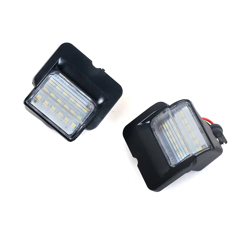 2pcs 12V Car LED License Number Plate Light Lamp Signal Light For Polo MK3 6N Hatchback 1994-1999 Singal Light