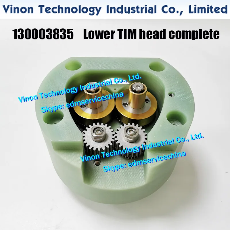 

130003835 edm Lower TIM head complete set for Robofil 190,290,300,310,390,510 Charmille repair parts 130003431,100411614,411.614