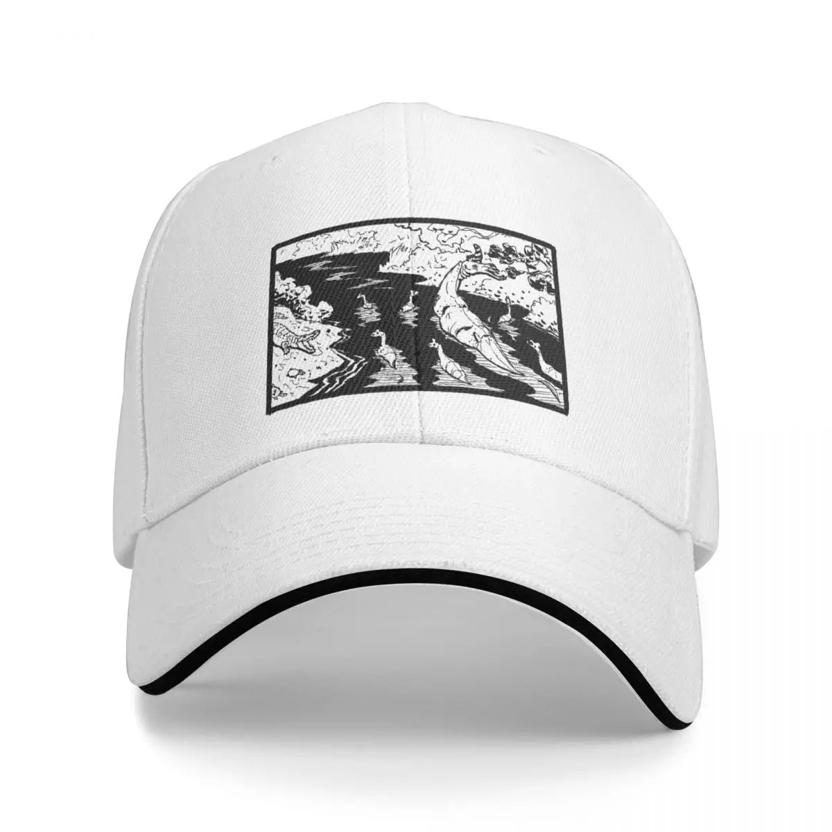 Inktober day 1 - Crystal Baseball Cap Hat Man Luxury Fishing cap birthday Icon Woman Men's