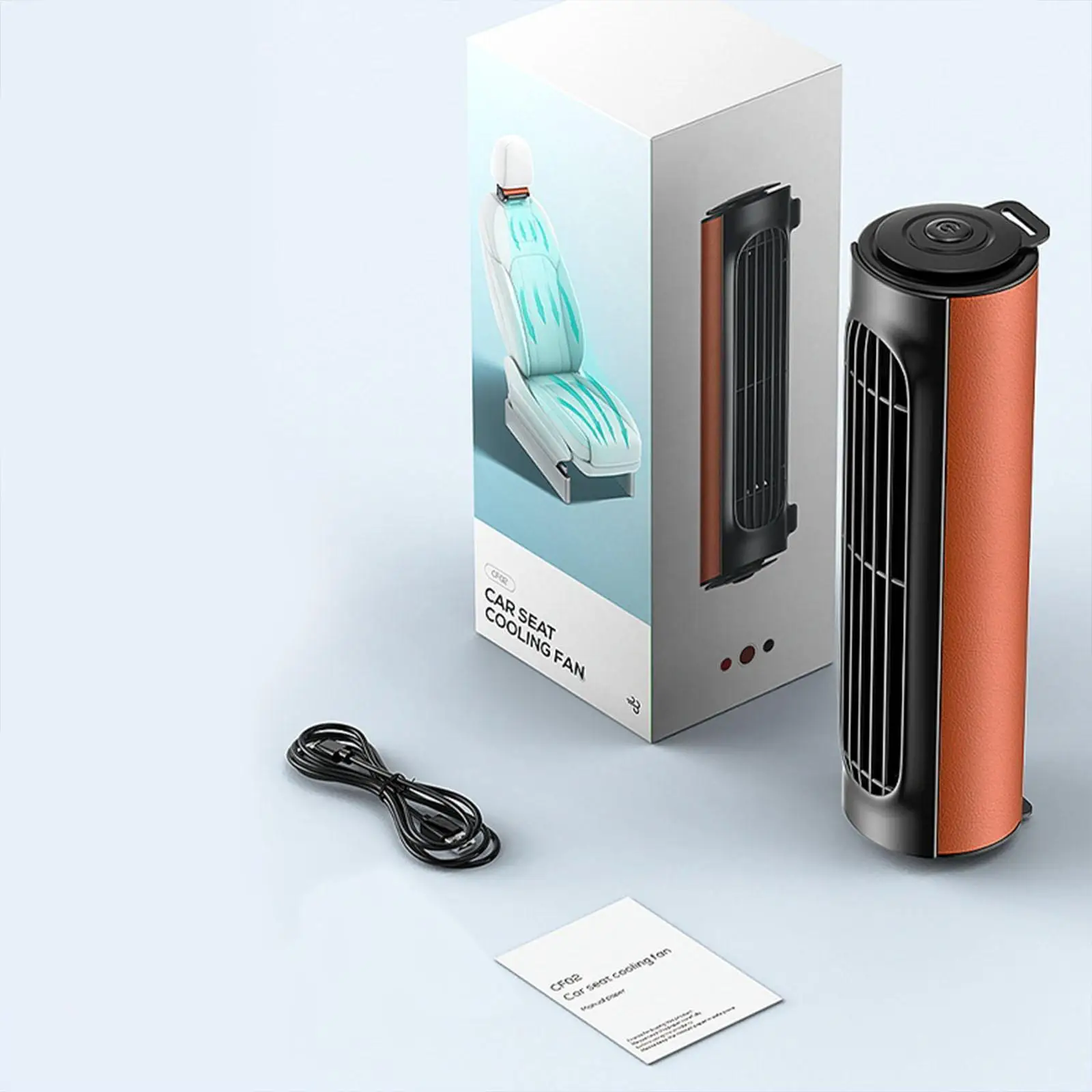 Car Air Vent Fan USB Automobile Accessory Easily Installed Premium Universal